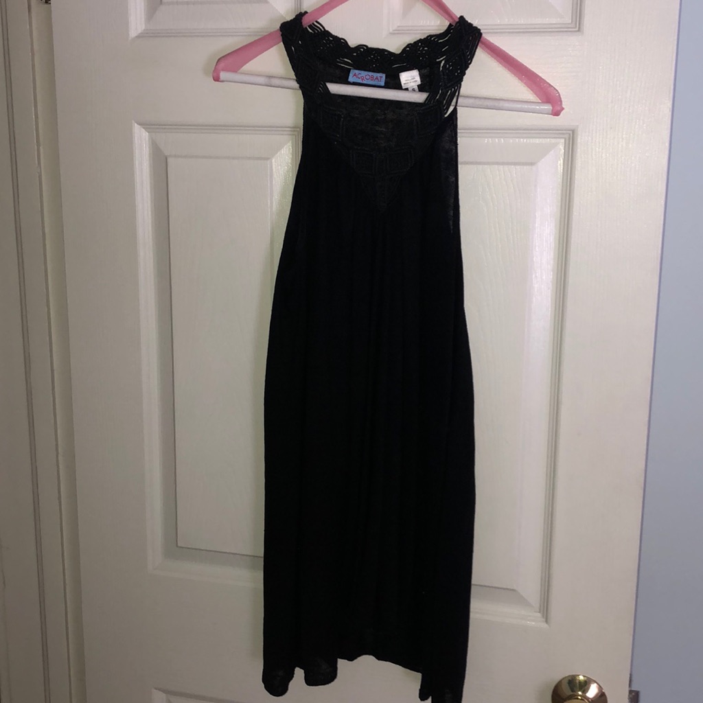 100% Linen Acrobat Tank With Amazing Detailing